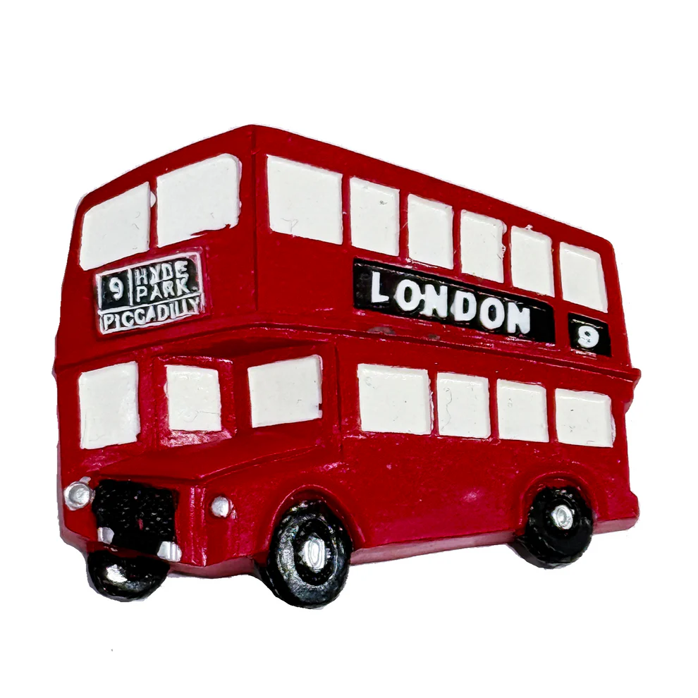 London Double Decker Bus Magnet