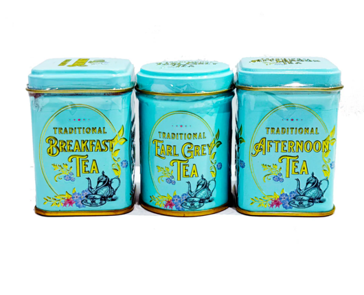 Vintage Victorian Mini Tin Gift Pack - Mint Green